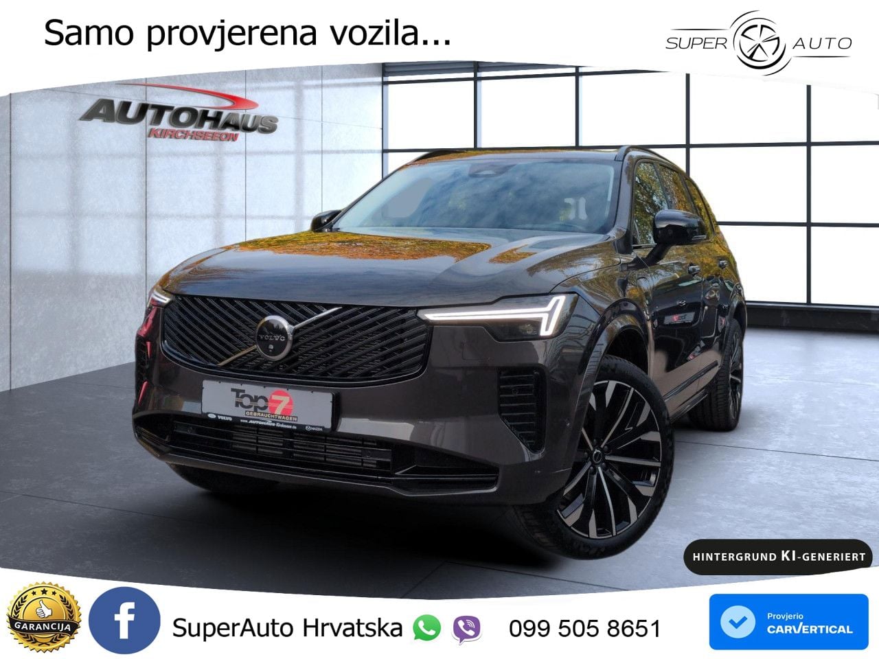 Volvo XC90 2.0 T8 AWD Automatic MATRIX+GR SJED+KAM