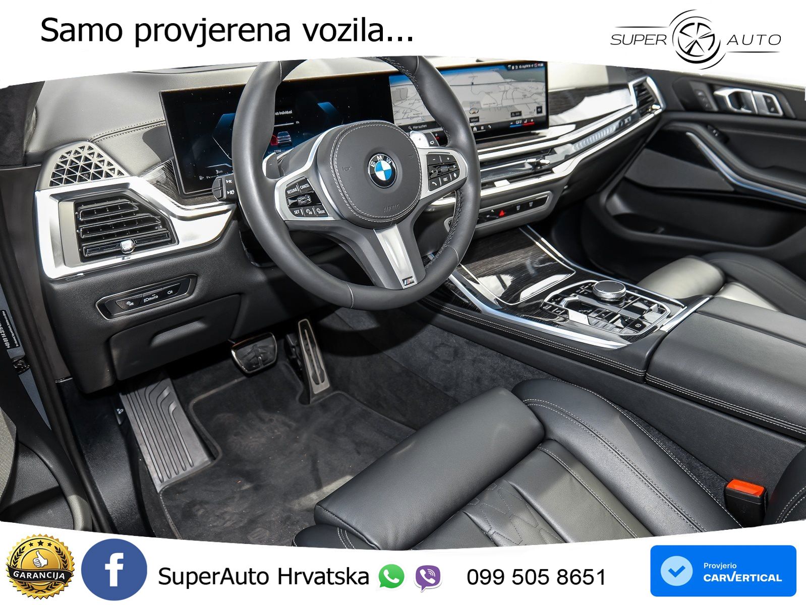 BMW X7 40d (352 KS) xDrive Steptronic M Sport ZRAČNI+ACC+GR SJED+KAM+PANO