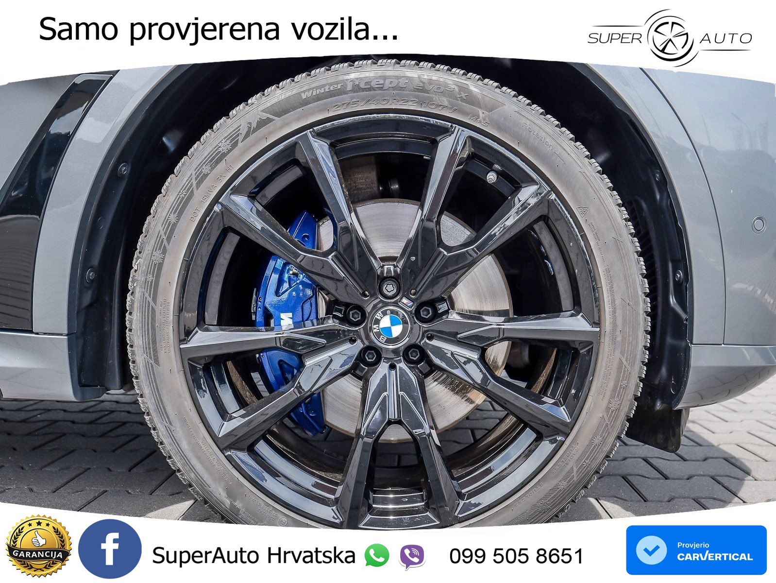 BMW X7 40d (352 KS) xDrive Steptronic M Sport ZRAČNI+ACC+GR SJED+KAM+PANO