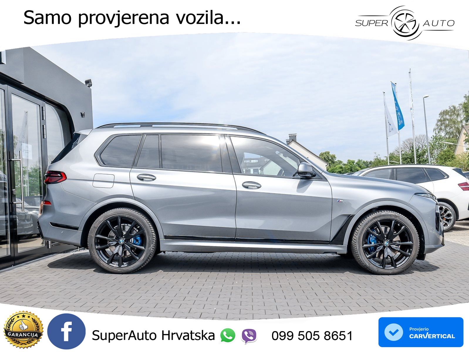 BMW X7 40d (352 KS) xDrive Steptronic M Sport ZRAČNI+ACC+GR SJED+KAM+PANO