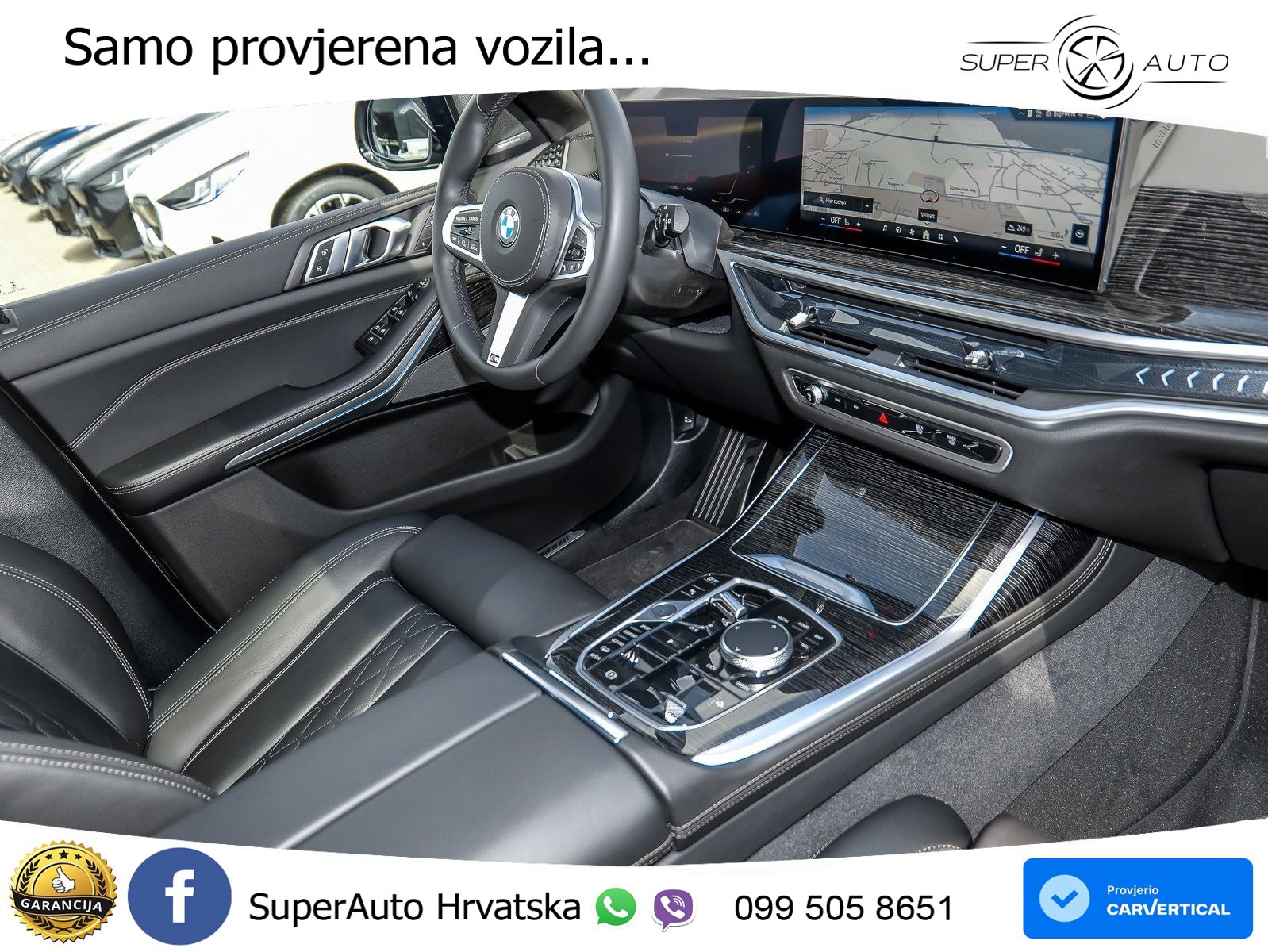 BMW X7 40d (352 KS) xDrive Steptronic M Sport ZRAČNI+ACC+GR SJED+KAM+PANO