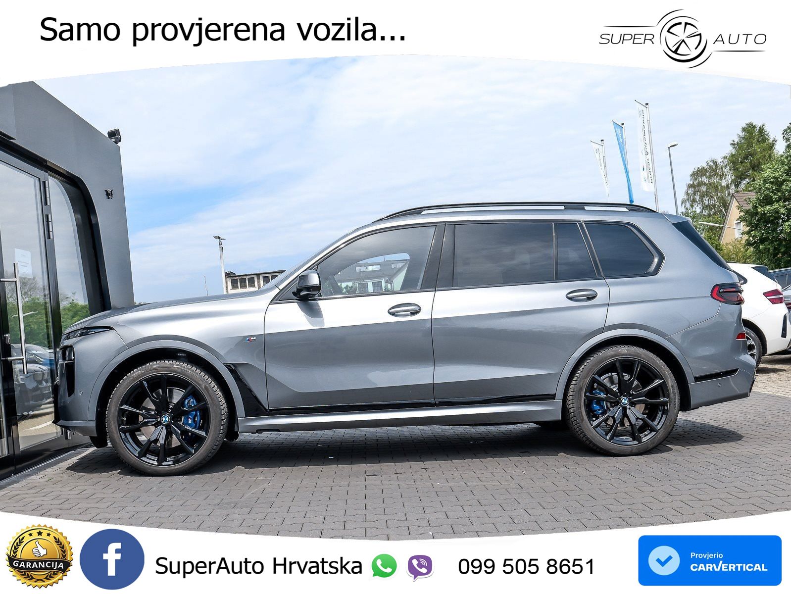BMW X7 40d (352 KS) xDrive Steptronic M Sport ZRAČNI+ACC+GR SJED+KAM+PANO