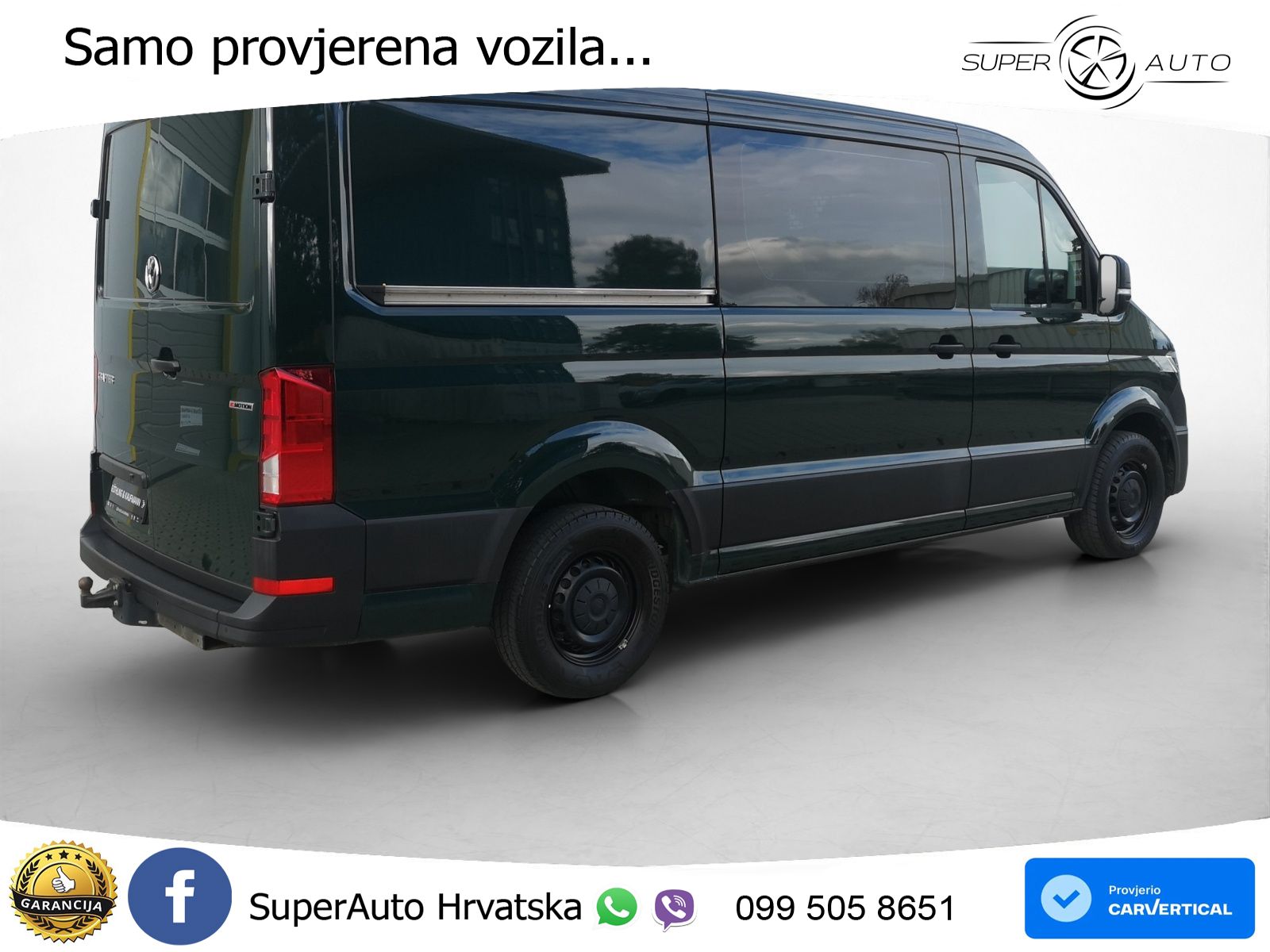 Volkswagen Crafter Kasten MR 2.0 TDI 4M*AHK*KAM*STDHZG*MFL* 177 KS