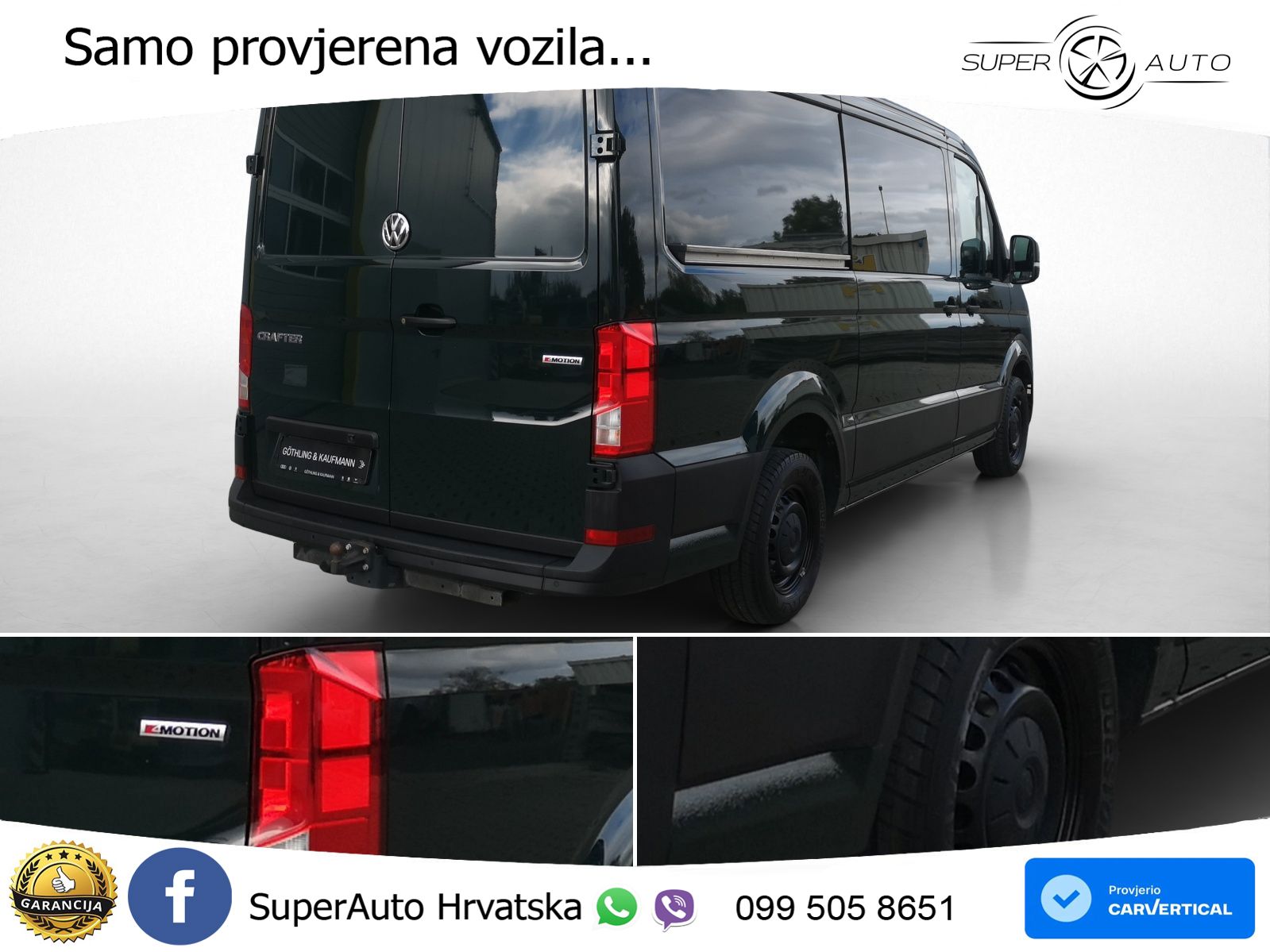 Volkswagen Crafter Kasten MR 2.0 TDI 4M*AHK*KAM*STDHZG*MFL* 177 KS
