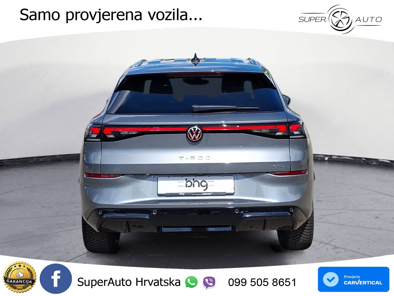 Volkswagen T-Roc 1.5 eTSI (150 KS)  DSG R-Line LED+GR SJED+ACC