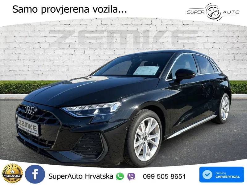 Audi A3 35 TFSI (150 KS) S tronic S line LED+GR SJED+ACC