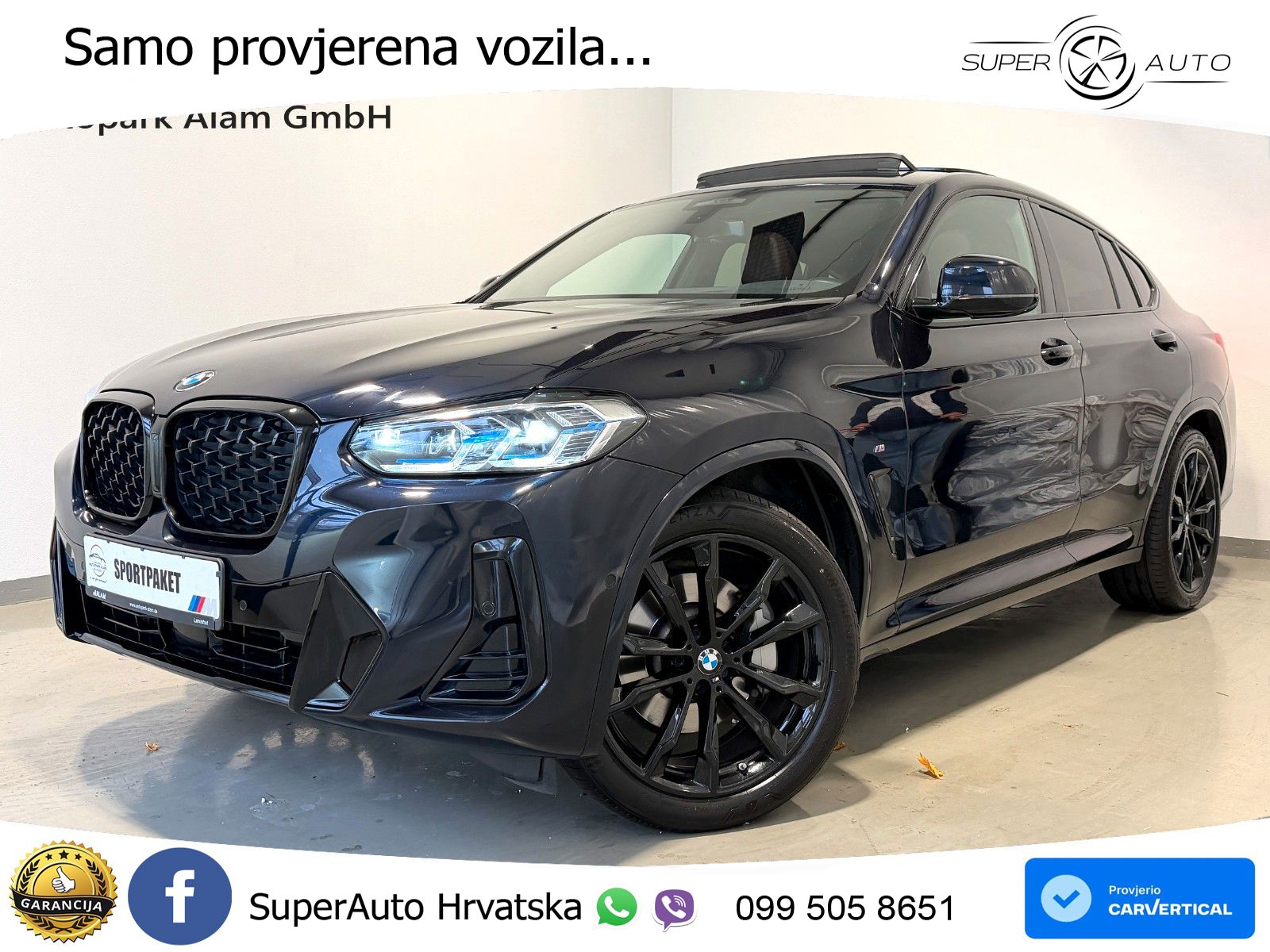 BMW X4 30d (286 KS) xDrive Steptronic M Sport