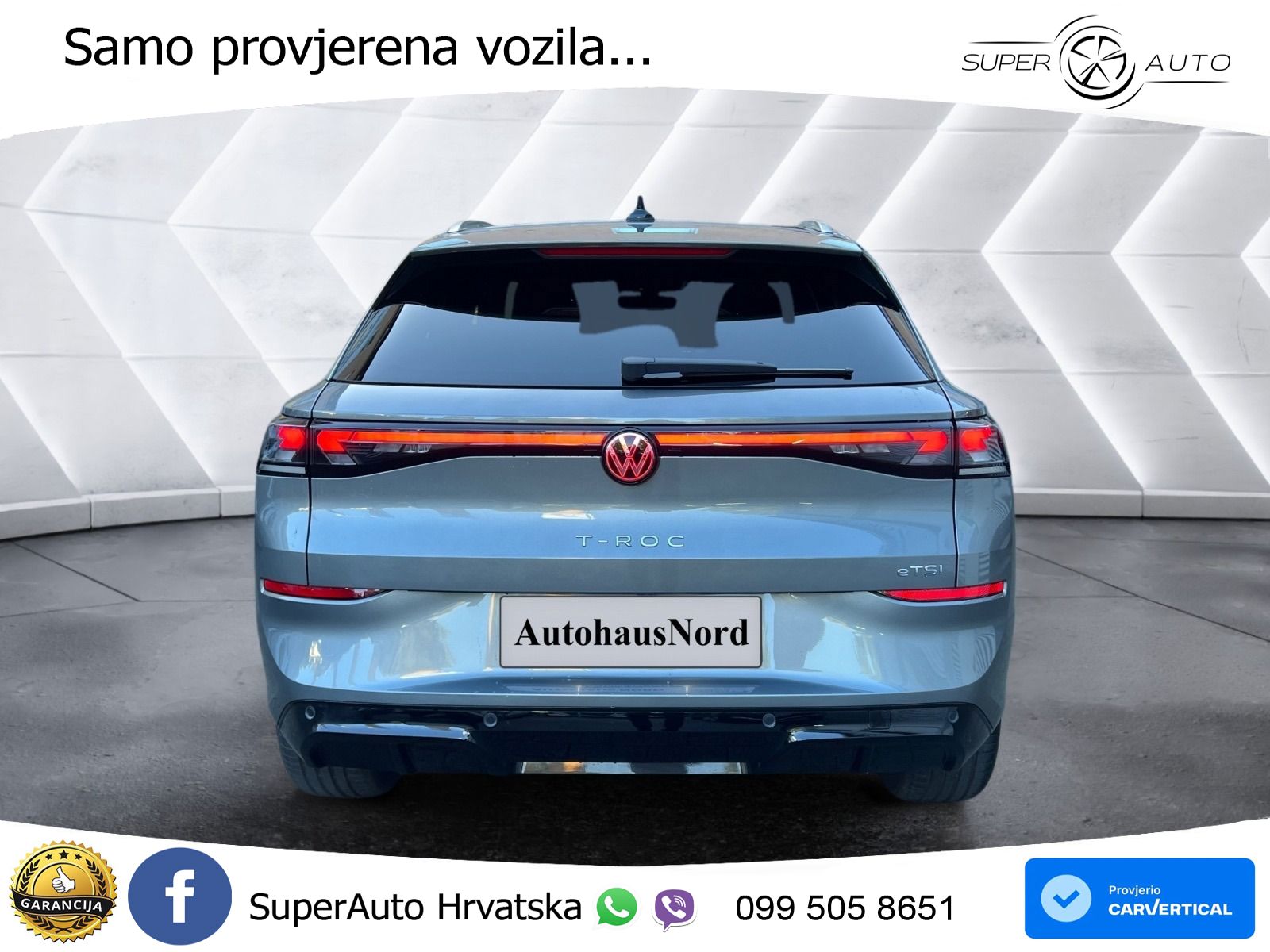Volkswagen T-Roc 1.5 eTSI (150 KS)  DSG R-Line LED+GR SJED+ACC