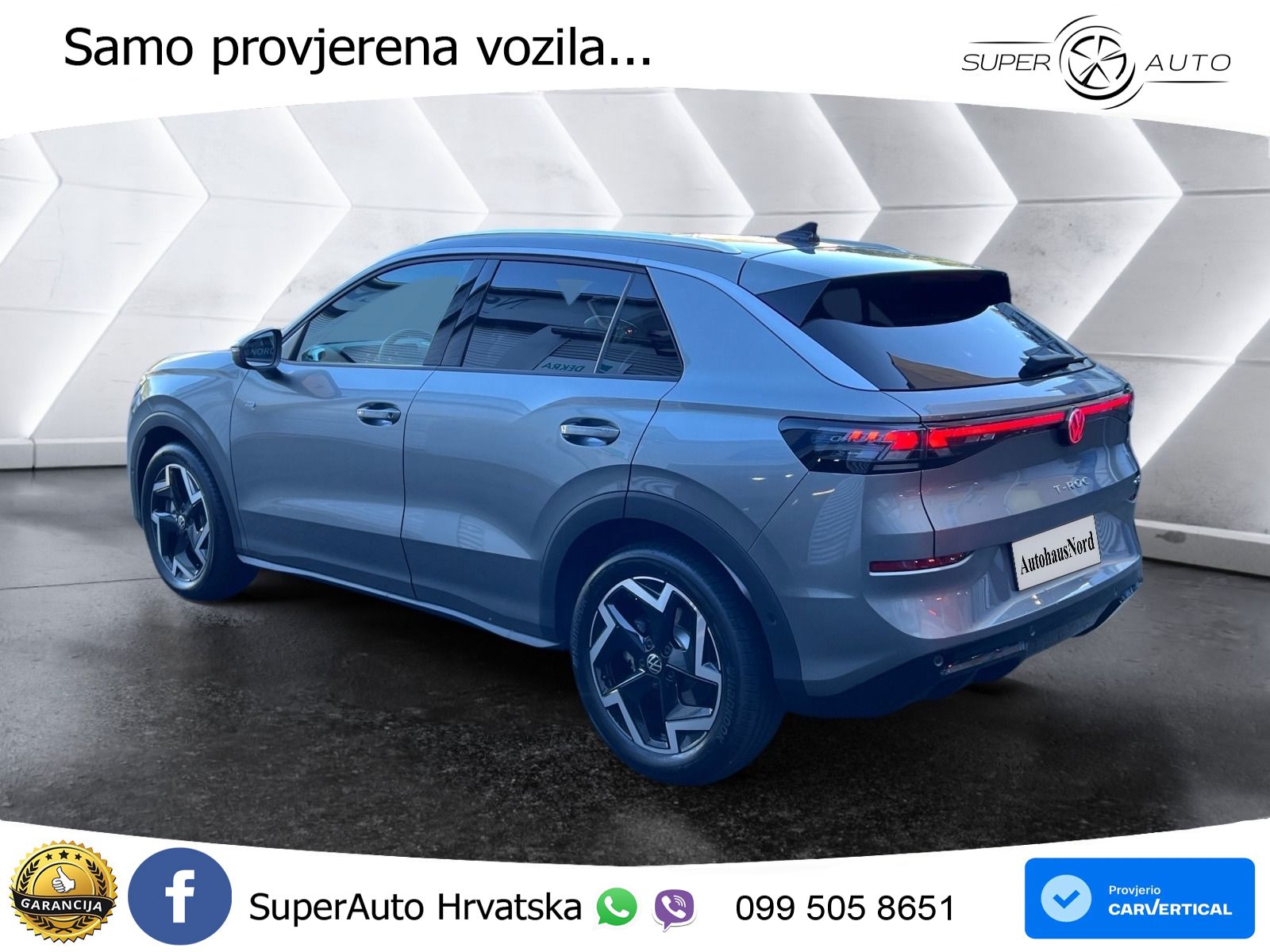 Volkswagen T-Roc 1.5 eTSI (150 KS)  DSG R-Line LED+GR SJED+ACC