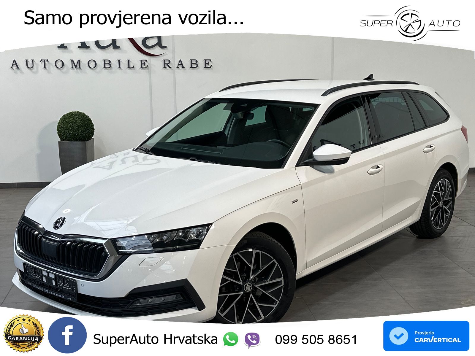 Škoda Octavia Combi 2.0 TDI (150 KS) DSG