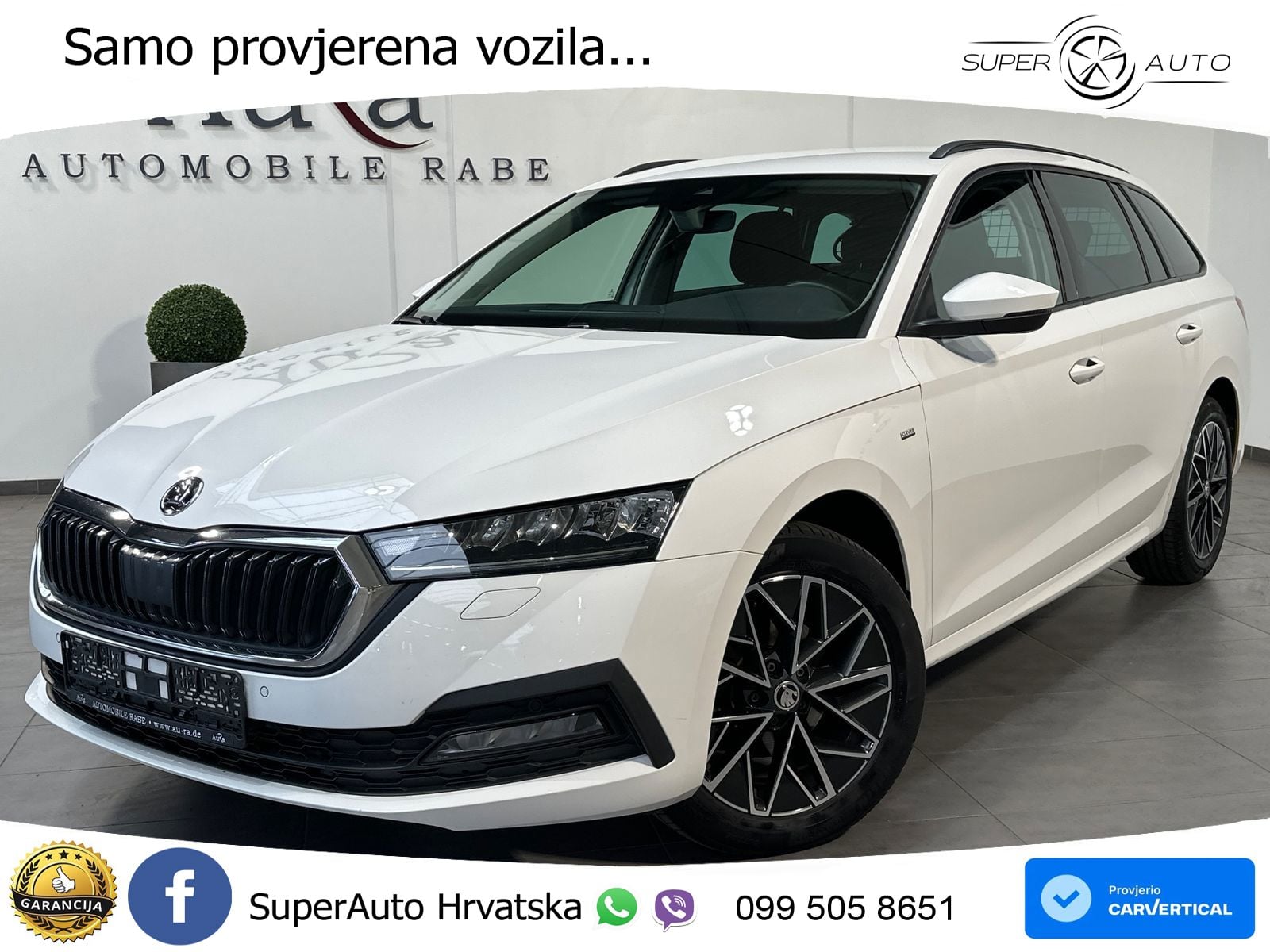 Škoda Octavia Combi 2.0 TDI (150 KS) DSG