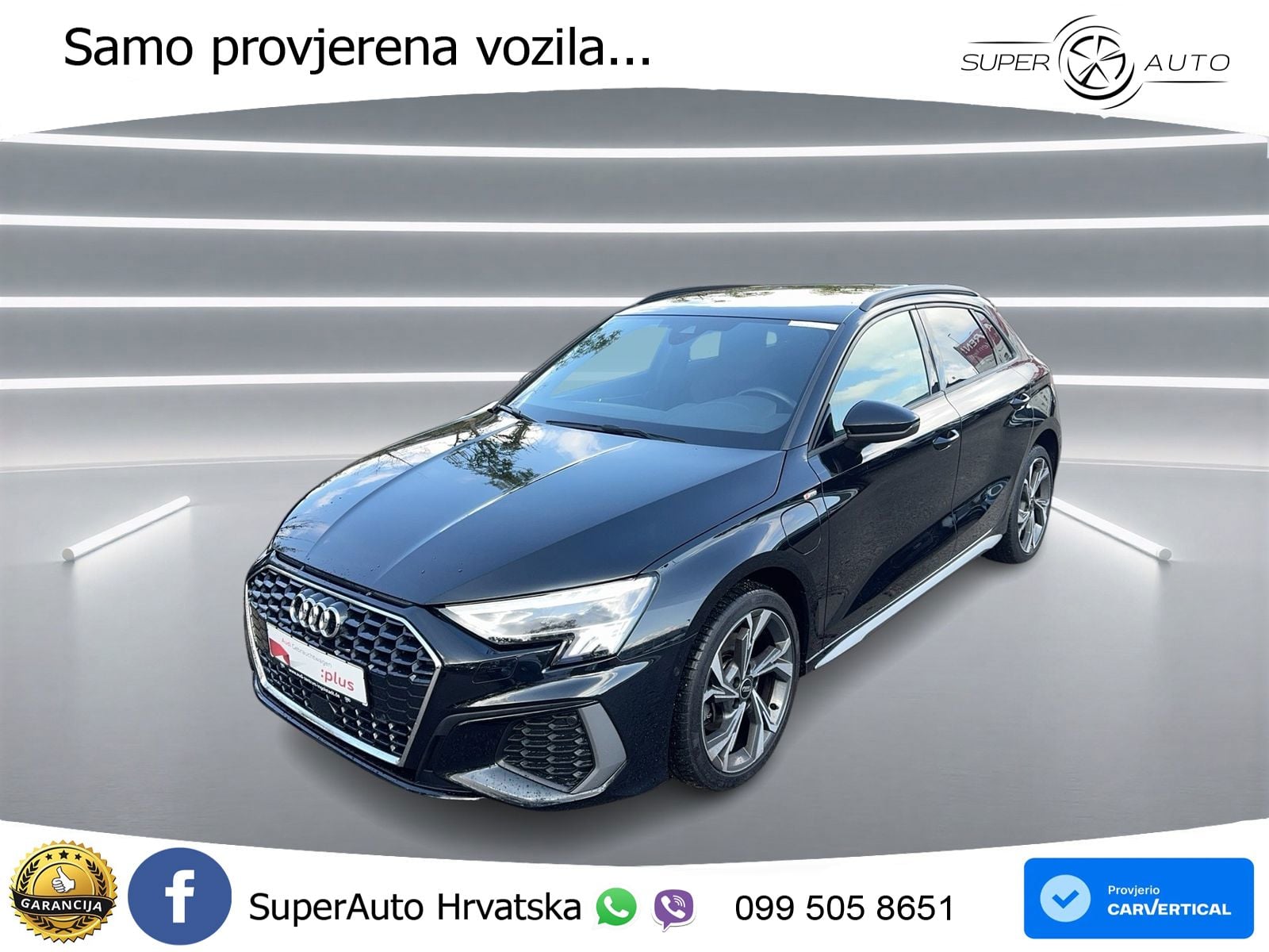 Audi A3 40 TFSIe (204 KS) S tronic S line LED+GR SJED+ACC