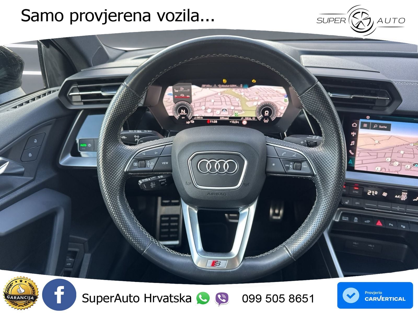 Audi A3 40 TFSIe (204 KS) S tronic S line LED+GR SJED+ACC
