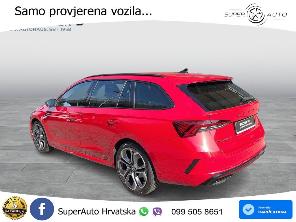 Škoda Octavia Combi RS 2.0 TDI (200 KS) 4x4 DSG MATRIX+GR SJED+KAM