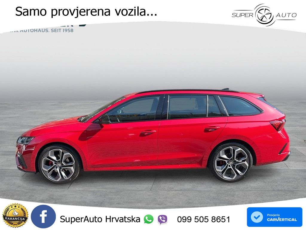 Škoda Octavia Combi RS 2.0 TDI (200 KS) 4x4 DSG MATRIX+GR SJED+KAM