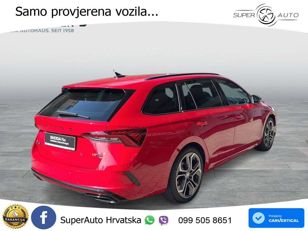 Škoda Octavia Combi RS 2.0 TDI (200 KS) 4x4 DSG MATRIX+GR SJED+KAM