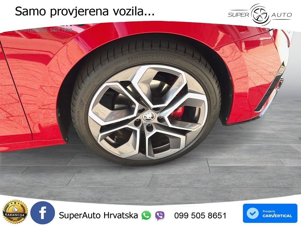Škoda Octavia Combi RS 2.0 TDI (200 KS) 4x4 DSG MATRIX+GR SJED+KAM
