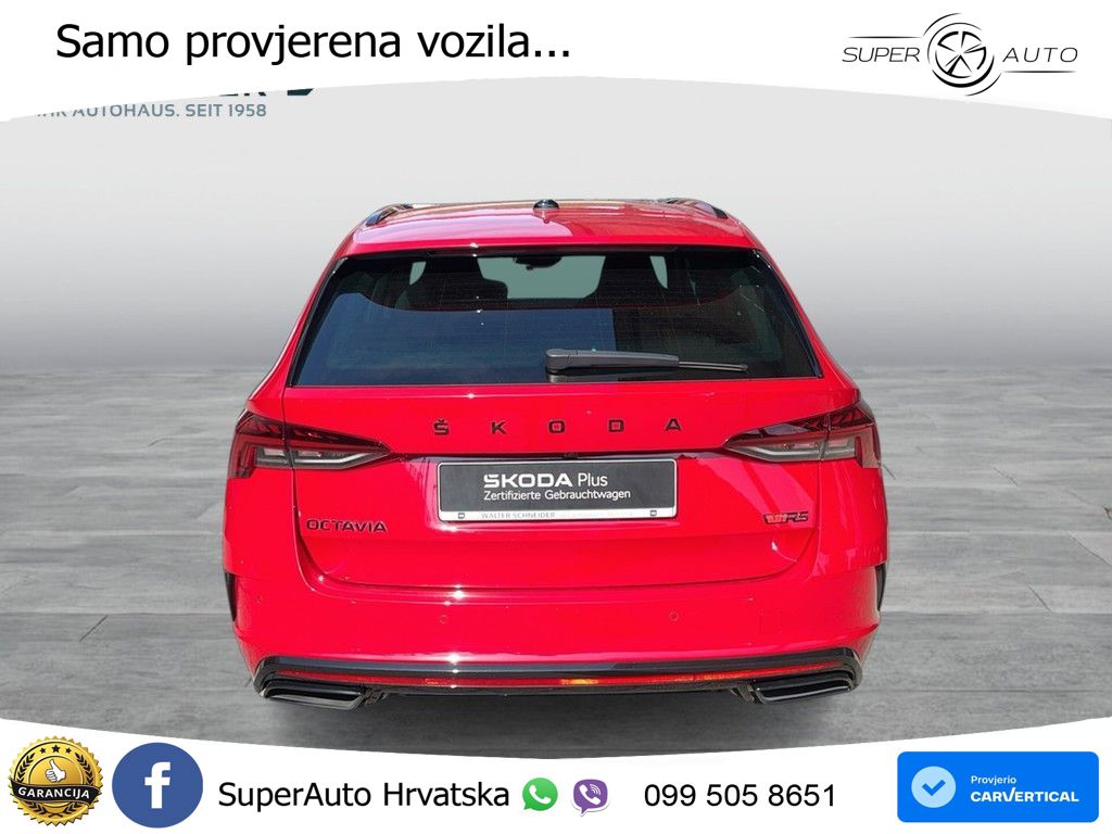 Škoda Octavia Combi RS 2.0 TDI (200 KS) 4x4 DSG MATRIX+GR SJED+KAM