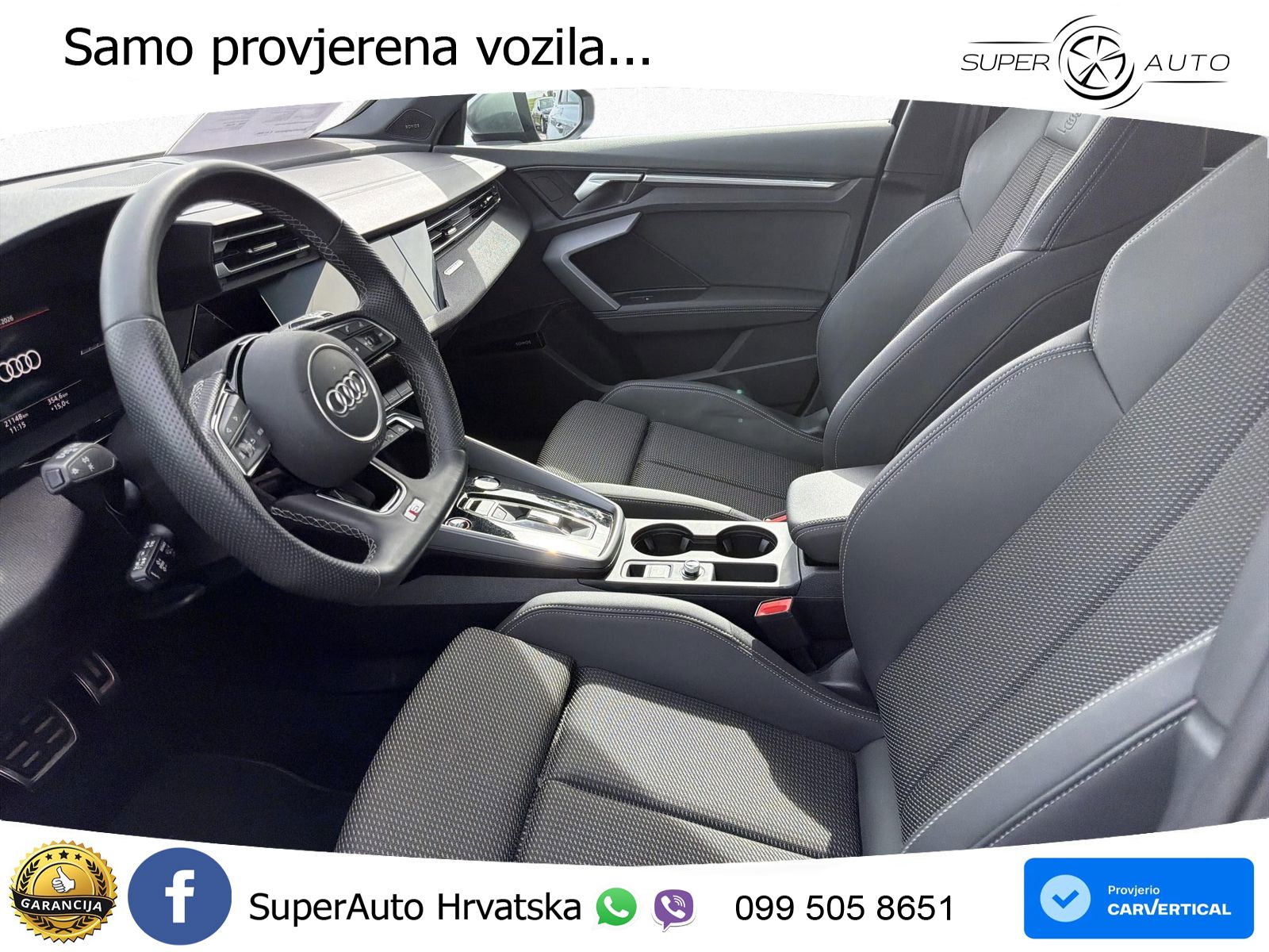 Audi S3 2.0 TFSI (333 KS) quattro S tronic LED+GR SJED+ACC