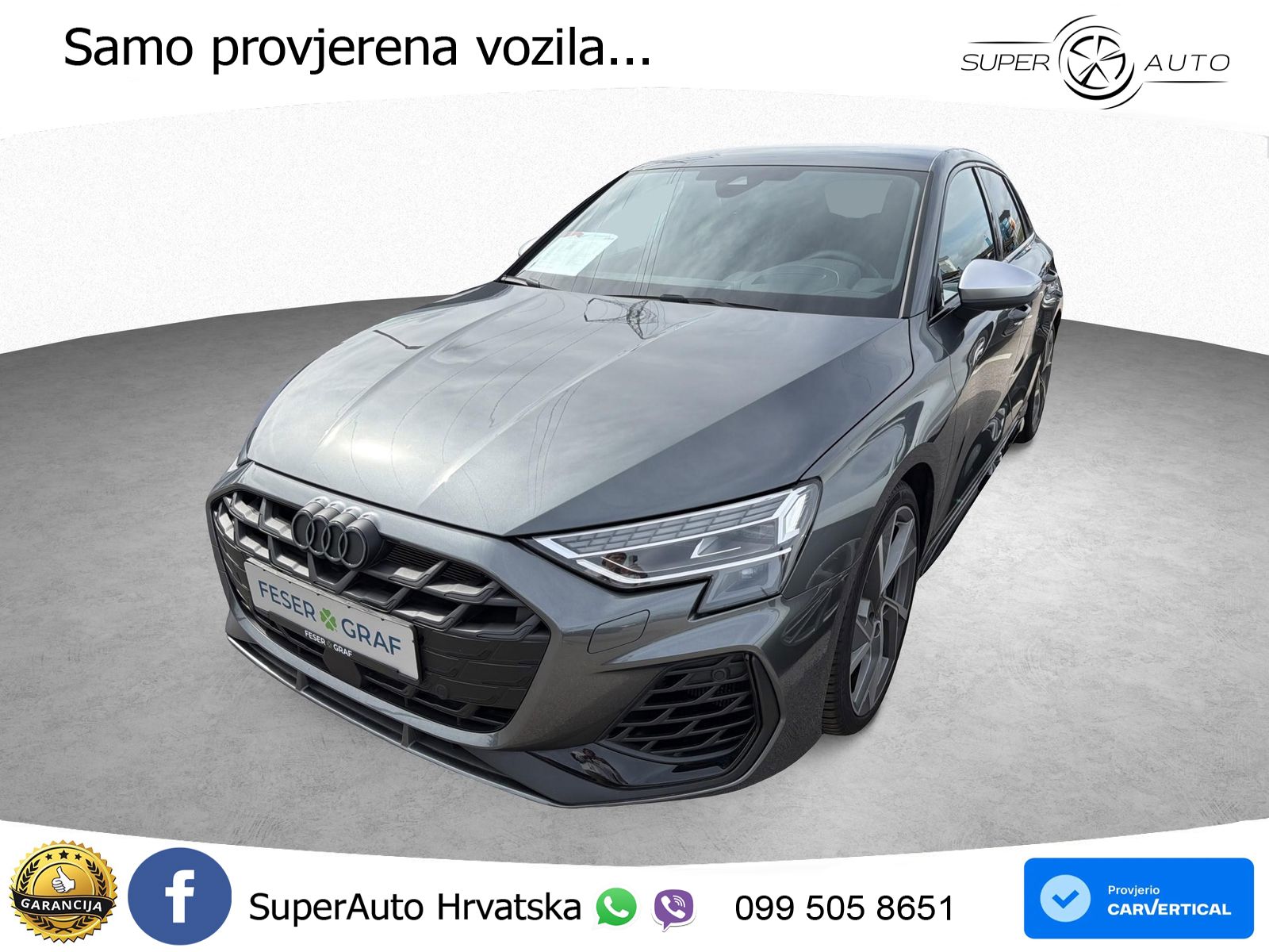 Audi S3 2.0 TFSI (333 KS) quattro S tronic LED+GR SJED+ACC