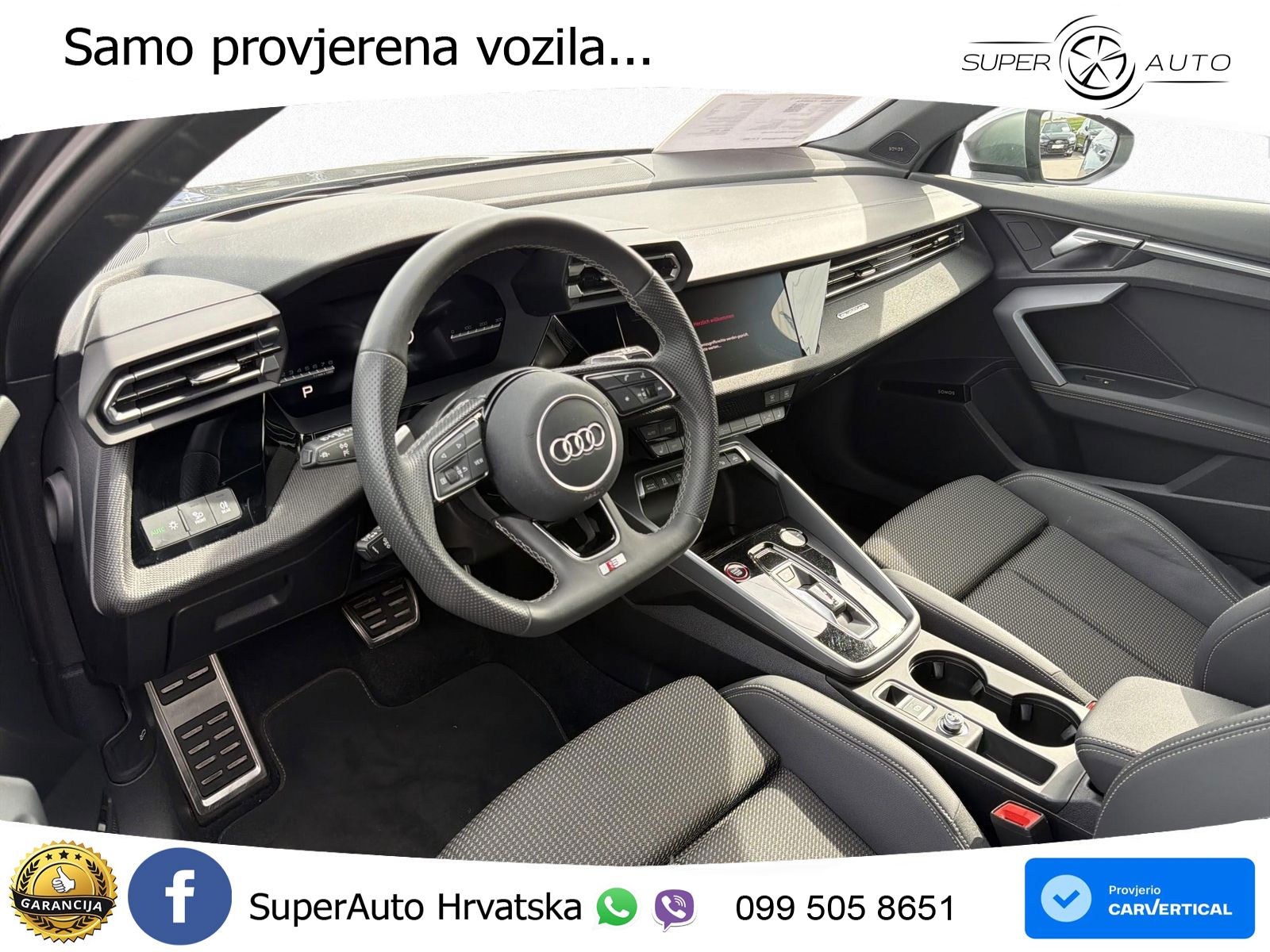 Audi S3 2.0 TFSI (333 KS) quattro S tronic LED+GR SJED+ACC