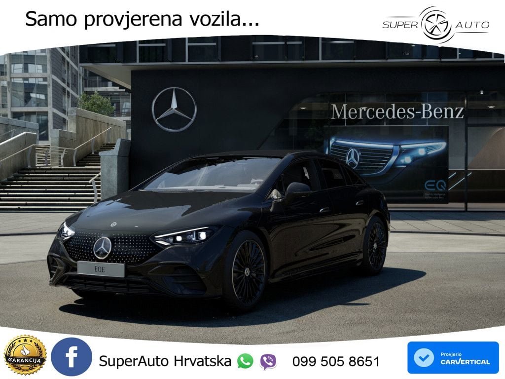 Mercedes EQE 350 98 kWh (292 KS) 4MATIC AMG LED+GR SJED+ACC