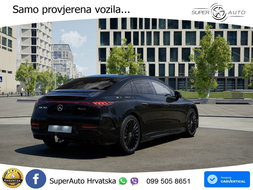 Mercedes EQE 350 98 kWh (292 KS) 4MATIC AMG LED+GR SJED+ACC