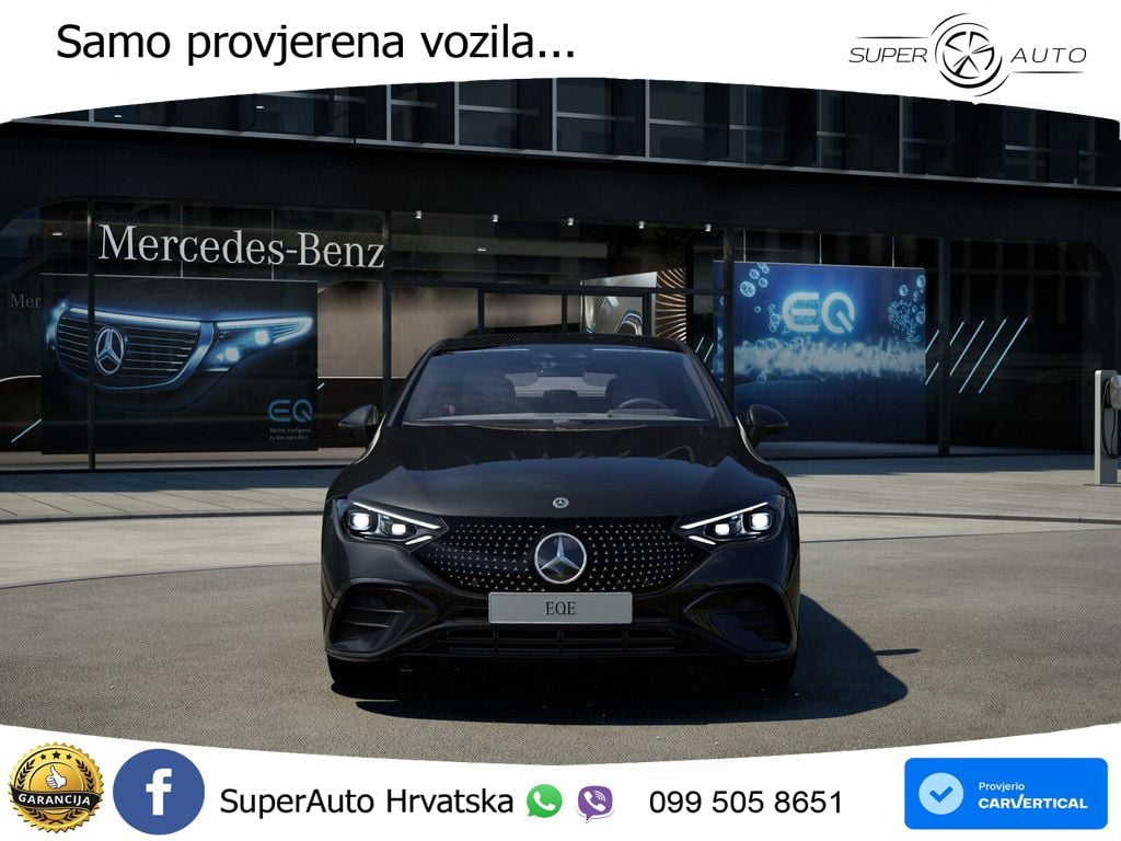 Mercedes EQE 350 98 kWh (292 KS) 4MATIC AMG LED+GR SJED+ACC