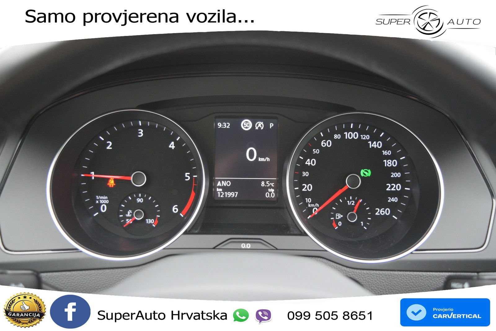 Volkswagen Passat Variant 2.0 TDI (122 KS) DSG LED+GR SJED+ACC