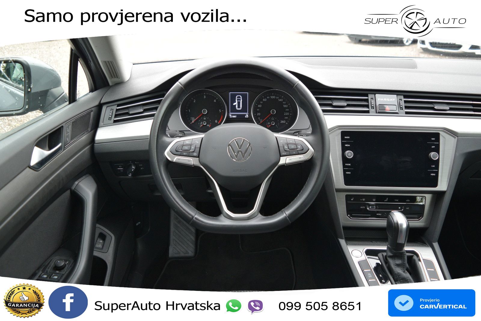 Volkswagen Passat Variant 2.0 TDI (122 KS) DSG LED+GR SJED+ACC