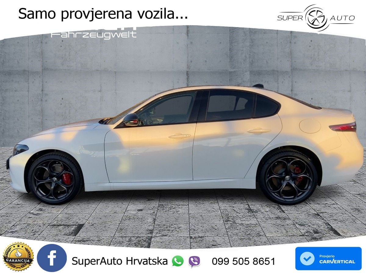 Alfa Romeo Giulia 2.0 Turbo (280 KS) Q4 Automatic LED+GR SJED+ACC