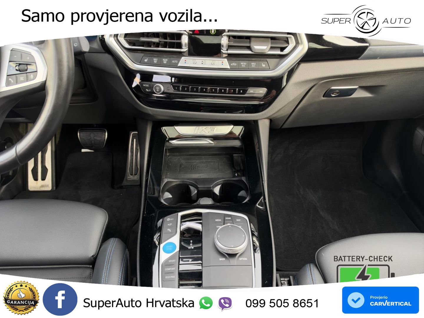 BMW iX3 80 kWh (286 KS) LED+GR SJED+ACC