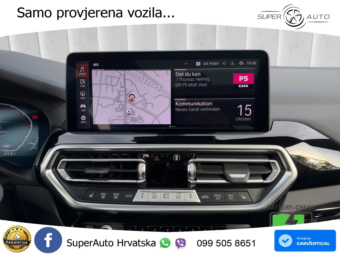 BMW iX3 80 kWh (286 KS) LED+GR SJED+ACC