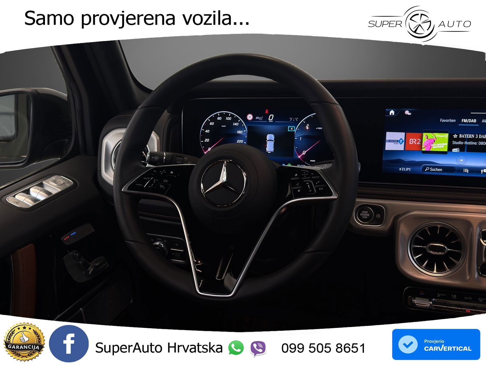 Mercedes G 450d Long (367 KS) 4MATIC 9G-TRONIC