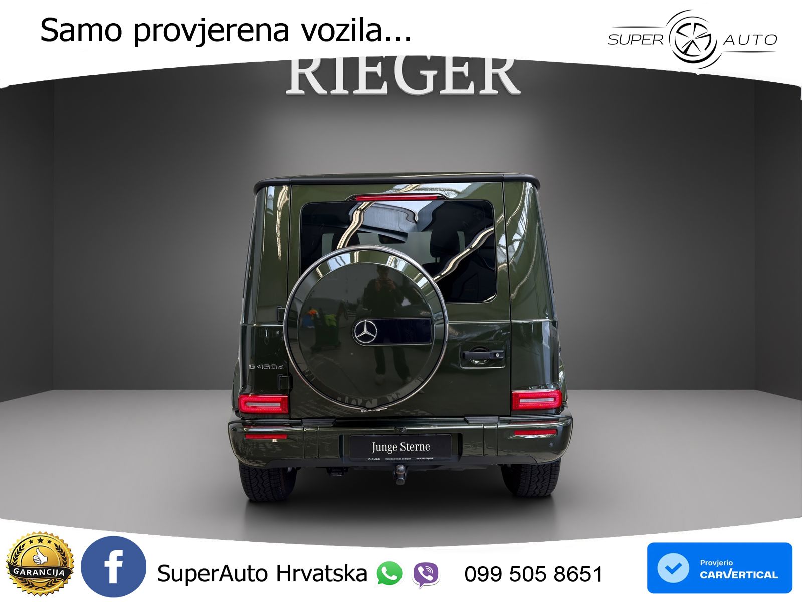 Mercedes G 450d Long (367 KS) 4MATIC 9G-TRONIC