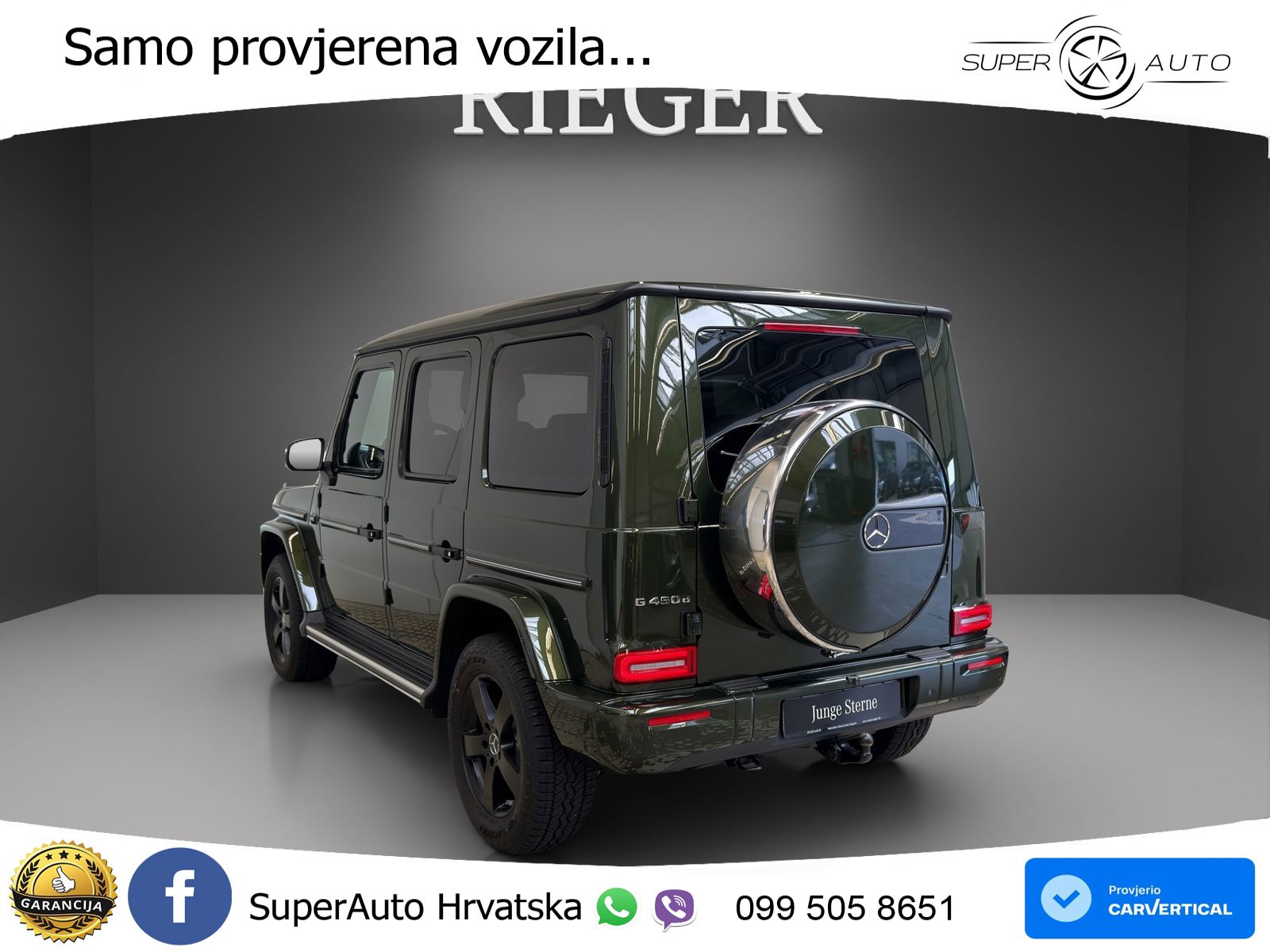 Mercedes G 450d Long (367 KS) 4MATIC 9G-TRONIC