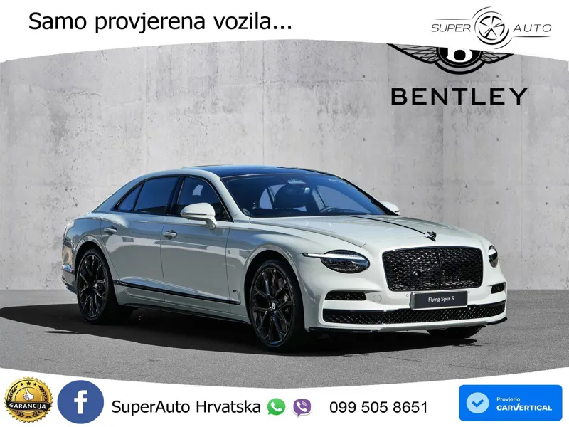 Bentley Flying Spur IV S 4.0 V8 TFSi (680 KS) AWD DCT ZRAČNI+ACC+GR SJED+KAM+PANO