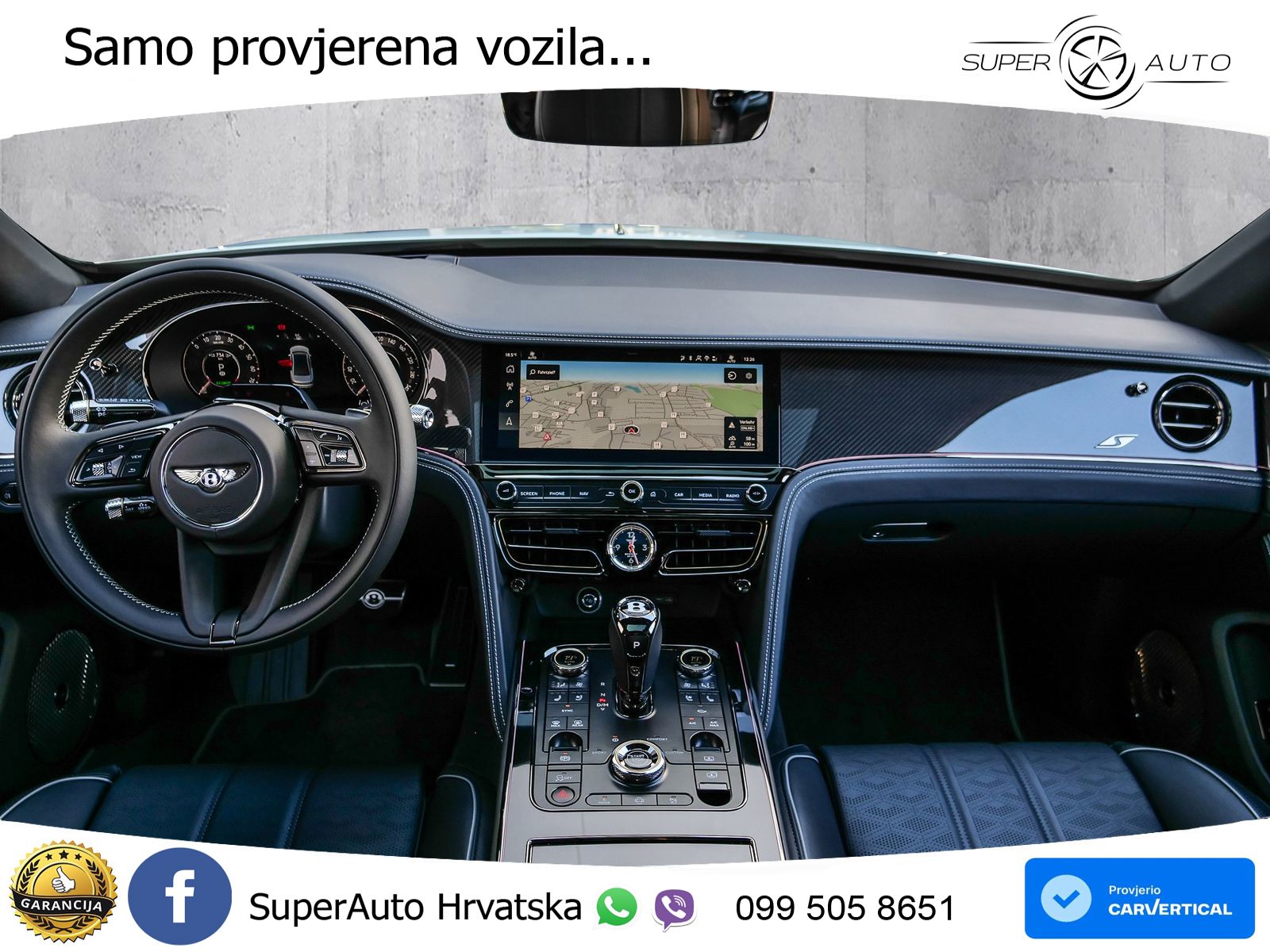 Bentley Flying Spur IV S 4.0 V8 TFSi (680 KS) AWD DCT ZRAČNI+ACC+GR SJED+KAM+PANO