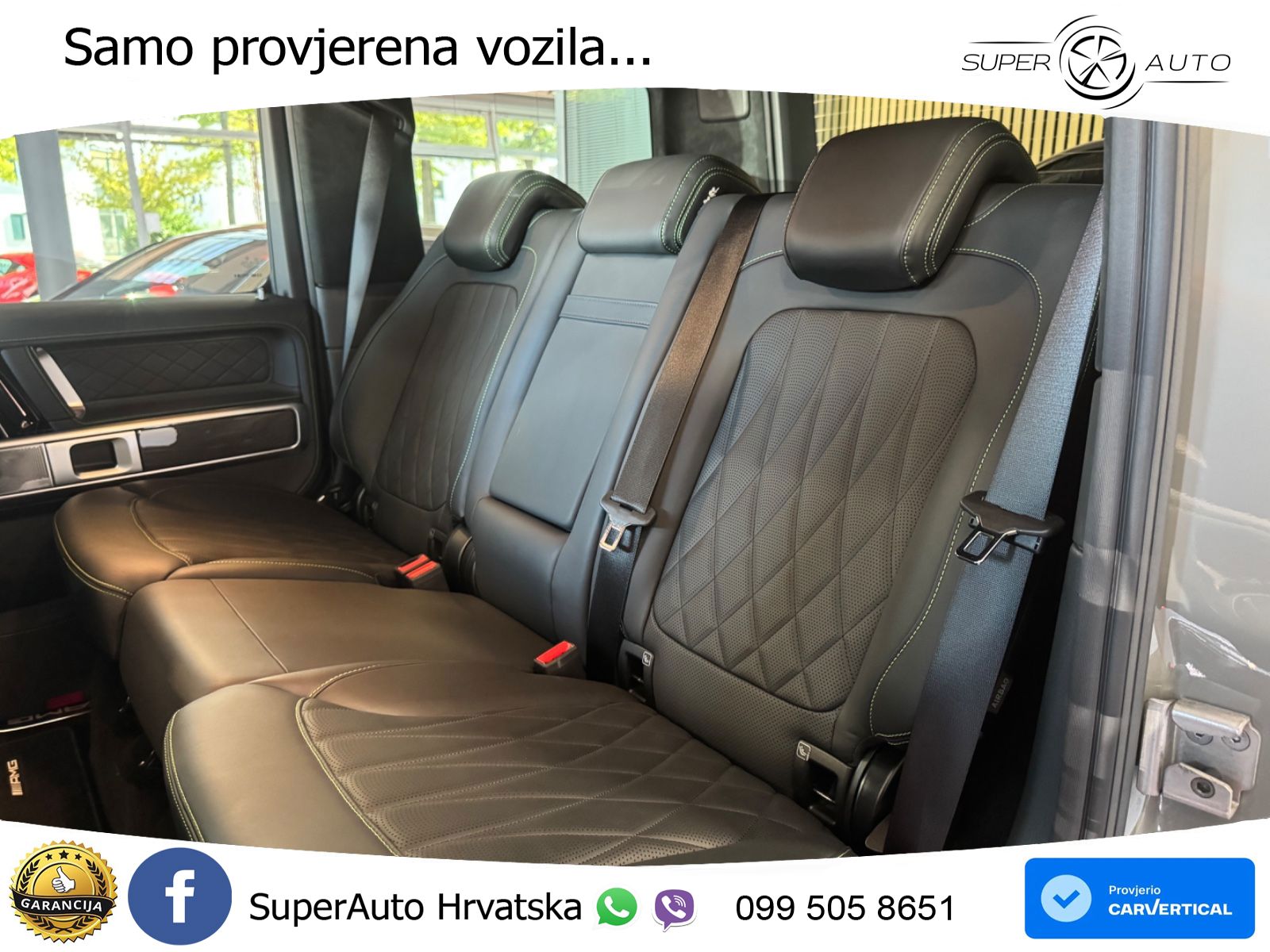 Mercedes AMG G 63 Long V8 (585 KS) 4MATIC 9G-TRONIC AMG SPEEDSHIFT PLUS Superior ACC+GR SJED+360+PANO