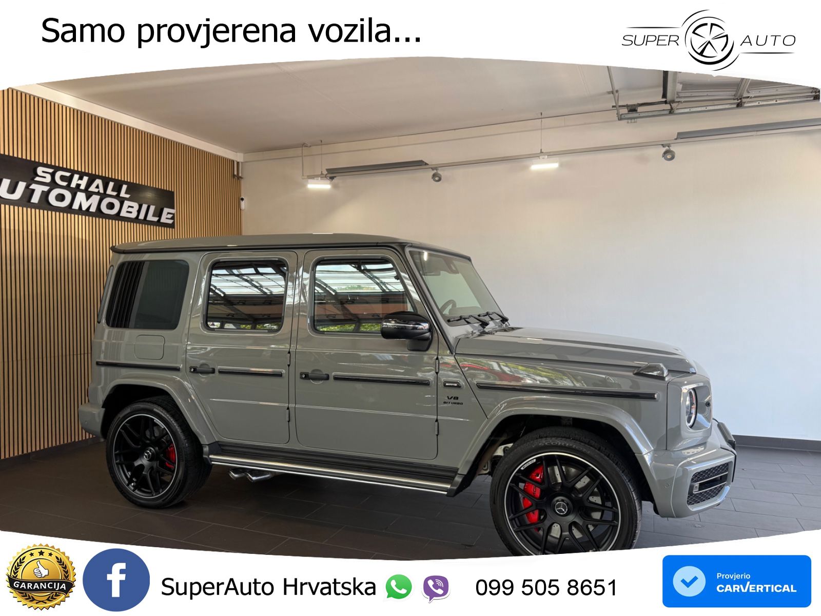 Mercedes AMG G 63 Long V8 (585 KS) 4MATIC 9G-TRONIC AMG SPEEDSHIFT PLUS Superior ACC+GR SJED+360+PANO