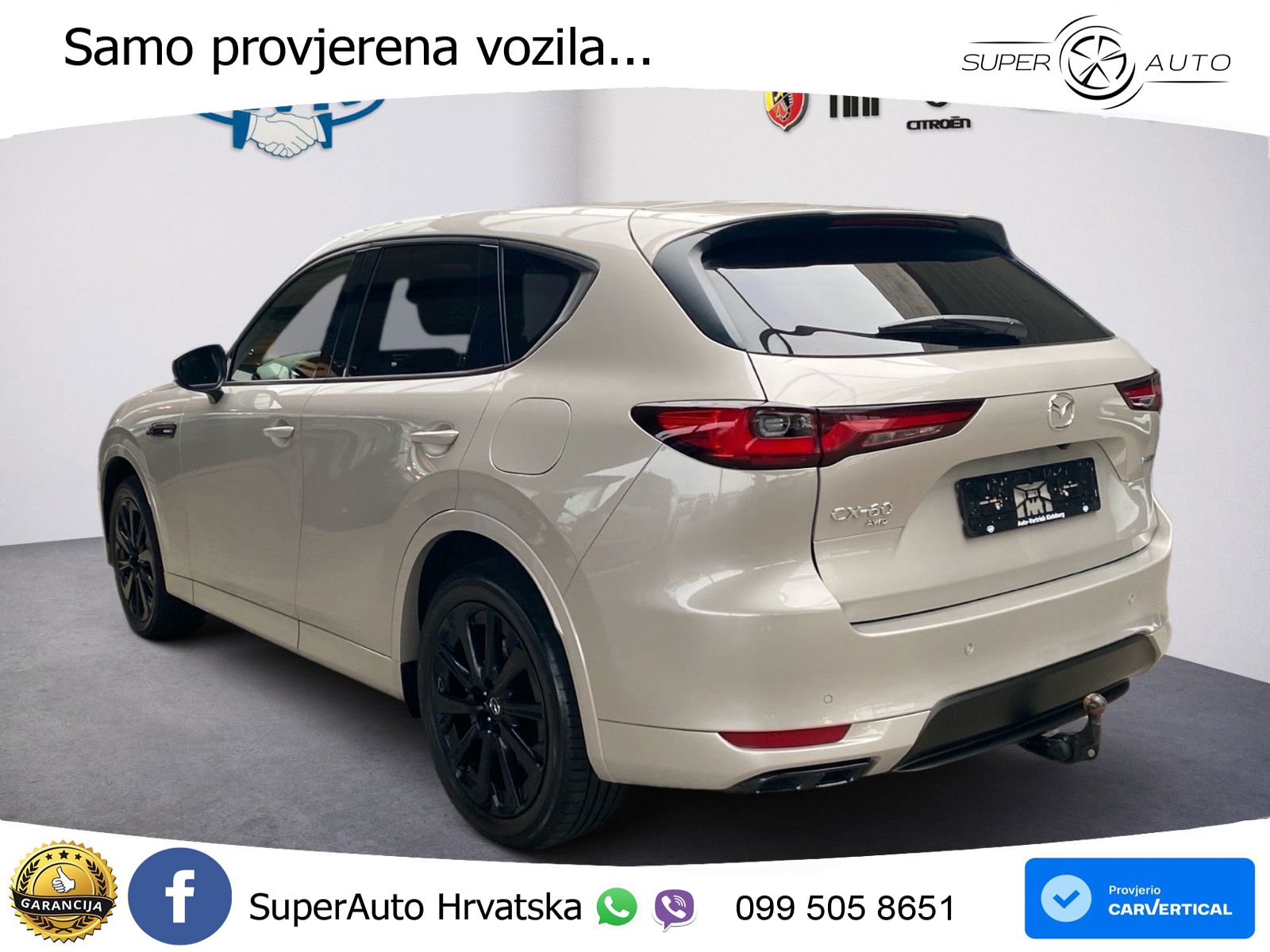 Mazda CX-60 3.3 e-Skyactiv D (254 KS) AWD Automatic LED+GR SJED+ACC