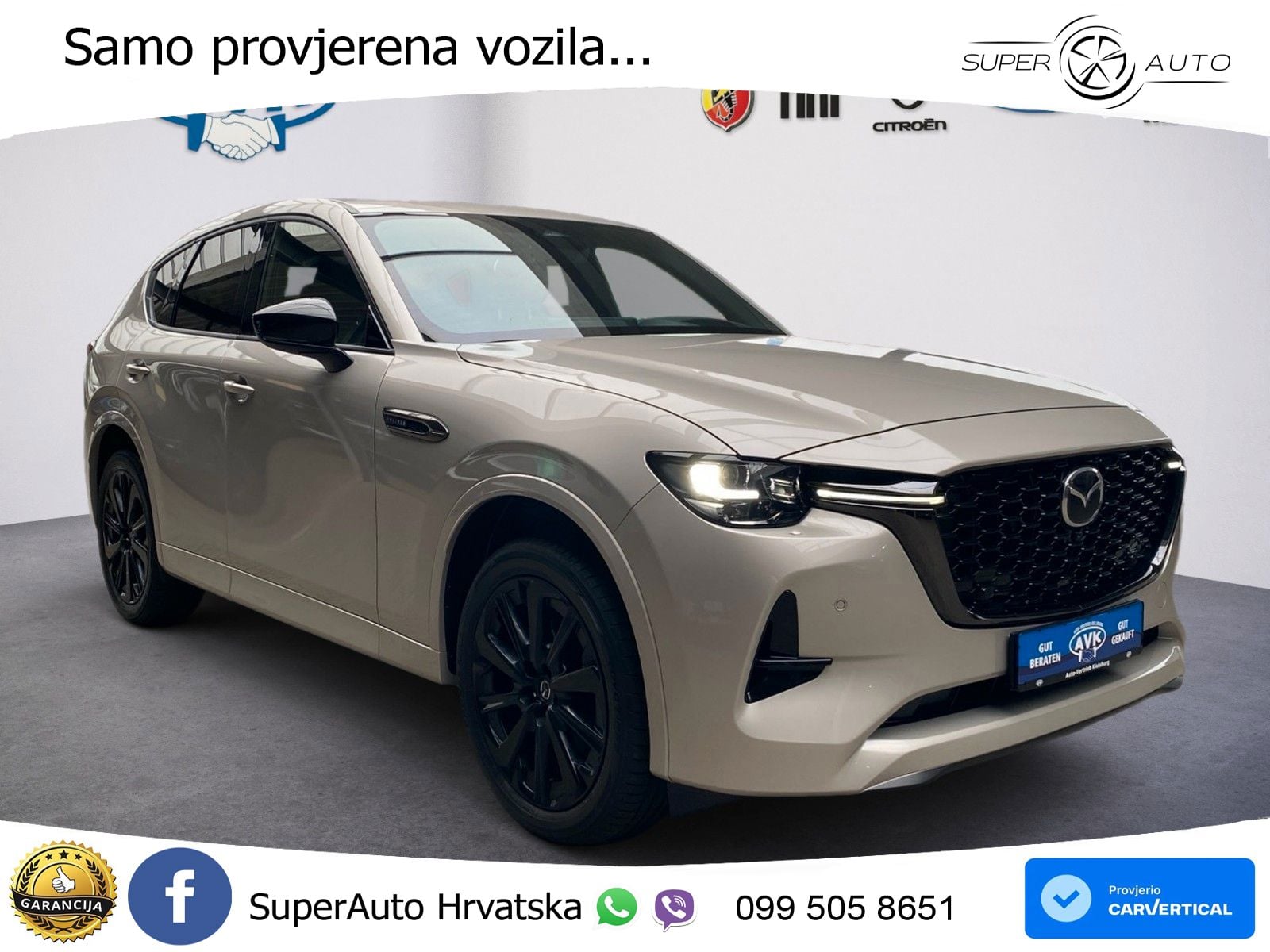 Mazda CX-60 3.3 e-Skyactiv D (254 KS) AWD Automatic LED+GR SJED+ACC