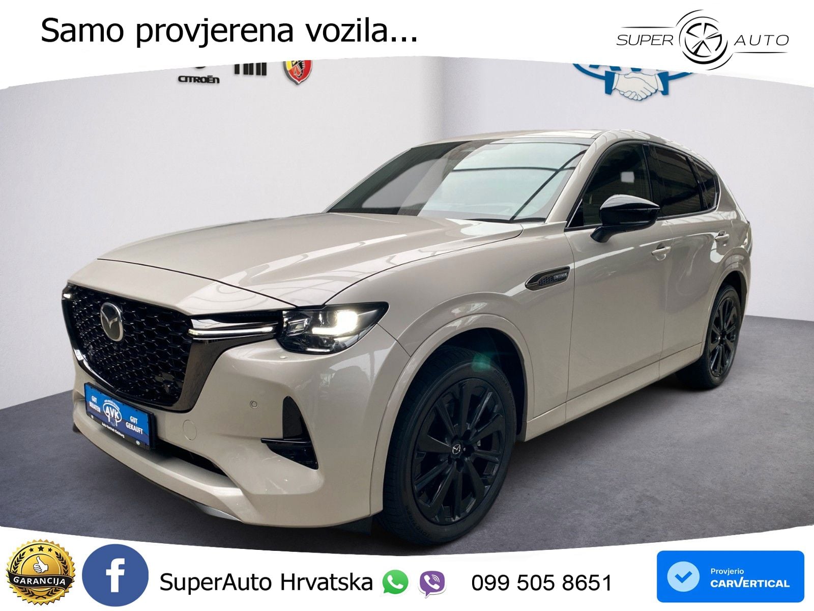 Mazda CX-60 3.3 e-Skyactiv D (254 KS) AWD Automatic LED+GR SJED+ACC