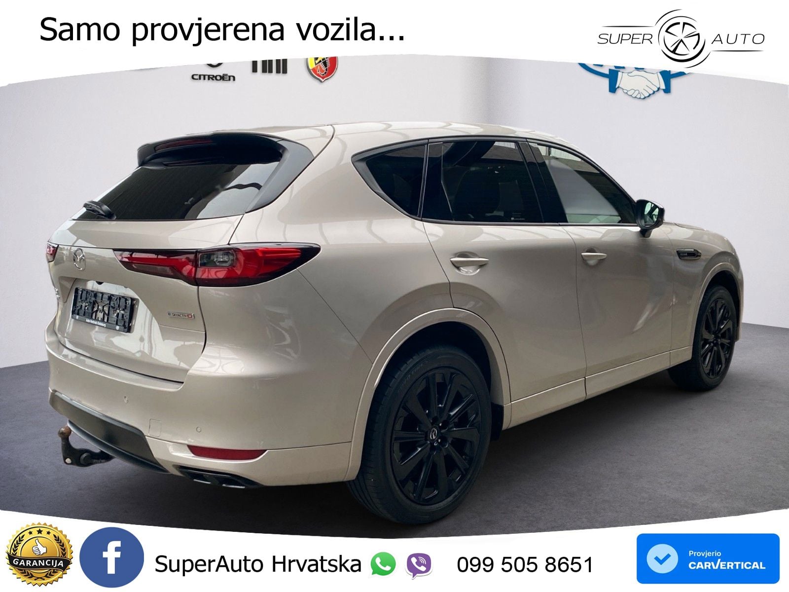 Mazda CX-60 3.3 e-Skyactiv D (254 KS) AWD Automatic LED+GR SJED+ACC