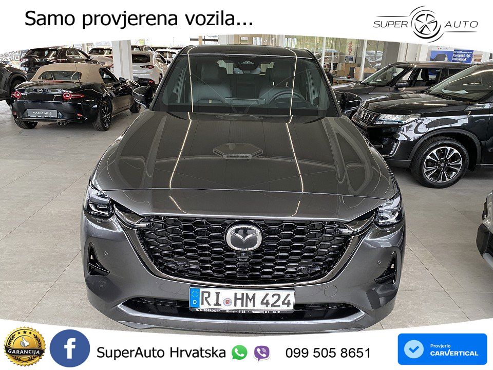 Mazda CX-60 3.3 e-Skyactiv D (254 KS) AWD Automatic MATRIX+GR SJED+KAM