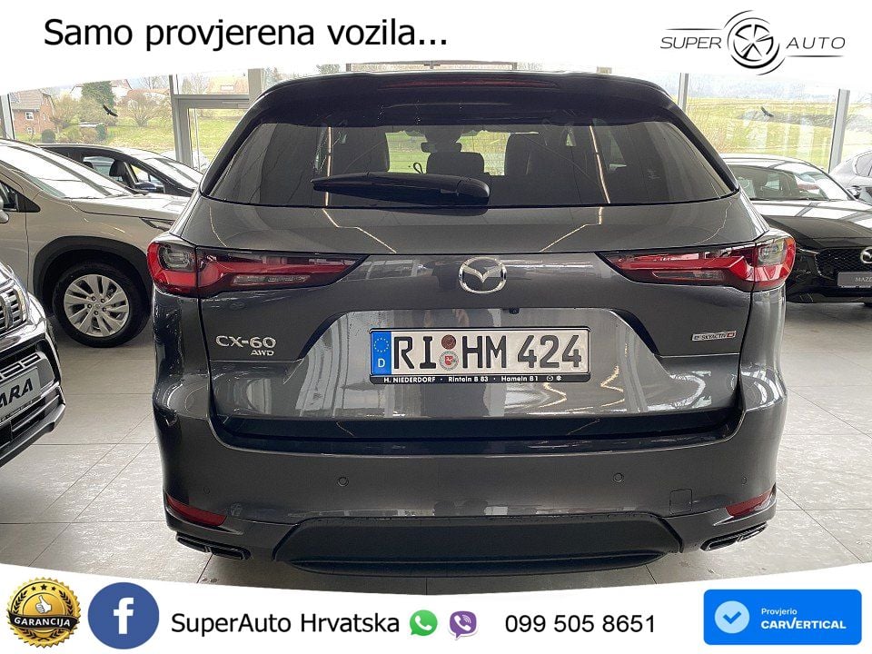 Mazda CX-60 3.3 e-Skyactiv D (254 KS) AWD Automatic MATRIX+GR SJED+KAM