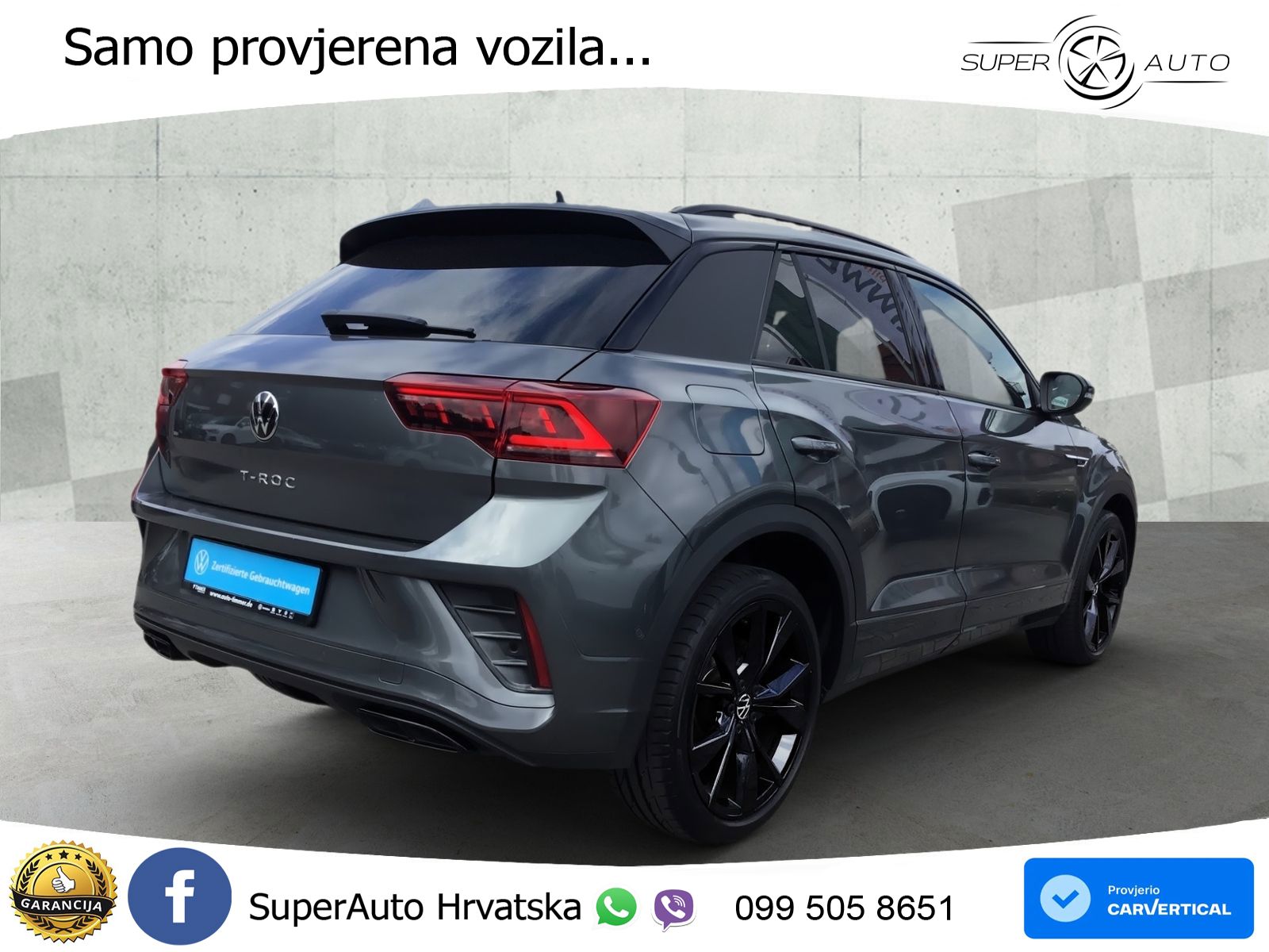 Volkswagen T-Roc I 1.5 TSI (150 KS) DSG LED+GR SJED+ACC