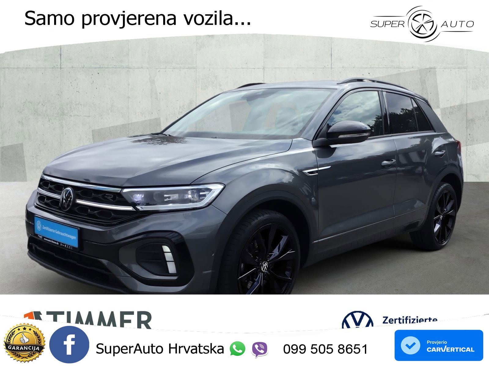 Volkswagen T-Roc I 1.5 TSI (150 KS) DSG LED+GR SJED+ACC