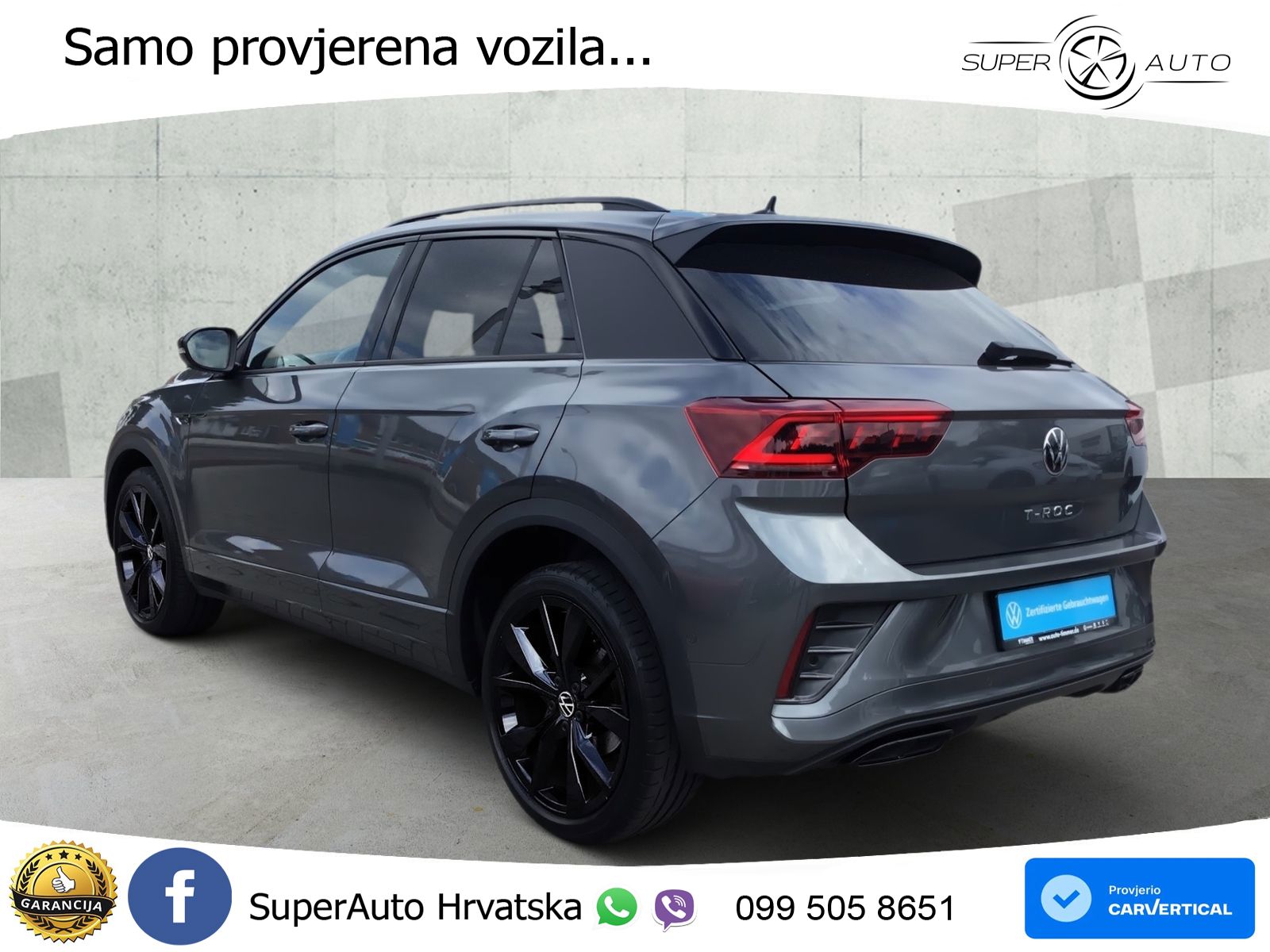 Volkswagen T-Roc I 1.5 TSI (150 KS) DSG LED+GR SJED+ACC