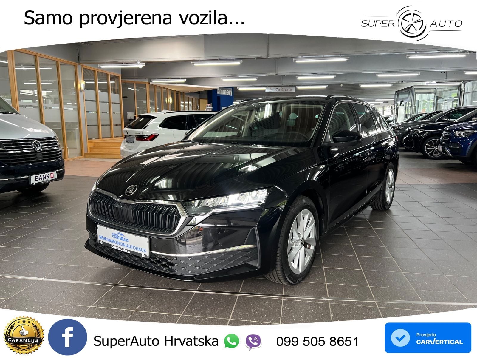 Škoda Octavia Combi 2.0 TDI (150 KS) DSG Selection LED+GR SJED+ACC
